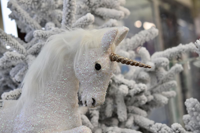 Unicorn Pond Statues
